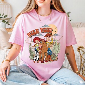 Toy Story Wild West Shirt, Disney Toy Story Shirt, Toy Story Woody And Jessie T-Shirt, Pixar Toy Story Shirt, Toy Story Friends Sweater