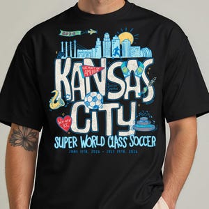 Kansas City Soccer 2026 T-shirt, KC World Class Soccer Sweatshirt, Soccer Capitan Sweater, Summer Tournament Shirt, KC Soccer Player Shirt