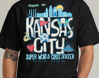 Kansas City Soccer 2026 T-shirt, KC World Class Soccer Sweatshirt, Soccer Capital Sweater, Summer Tournament Shirt, KC Soccer Player Shirt