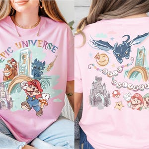 Epic Universe T-shirt, Family Universe Park Trip 2025 Shirt, Orlando Park Epic Universe Tee, WDW Family Vacation Shirt, Disney Trip Shirt