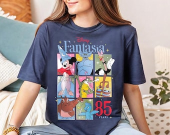 Disney Fantasia T-shirt, Disney Characters Shirt, Disneyworld Trip T-Shirt, WDW Family Vacation Shirt, Walt Disney Fantasy Tee, Fantasia Tee