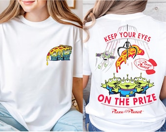 Toy Story Alien T-shirt, Keep Your Eyes On The Prize Shirt, Pixar Green Man Tee, WDW Family Trip Tee, Pizza Planet Shirt, Toy Story Tee