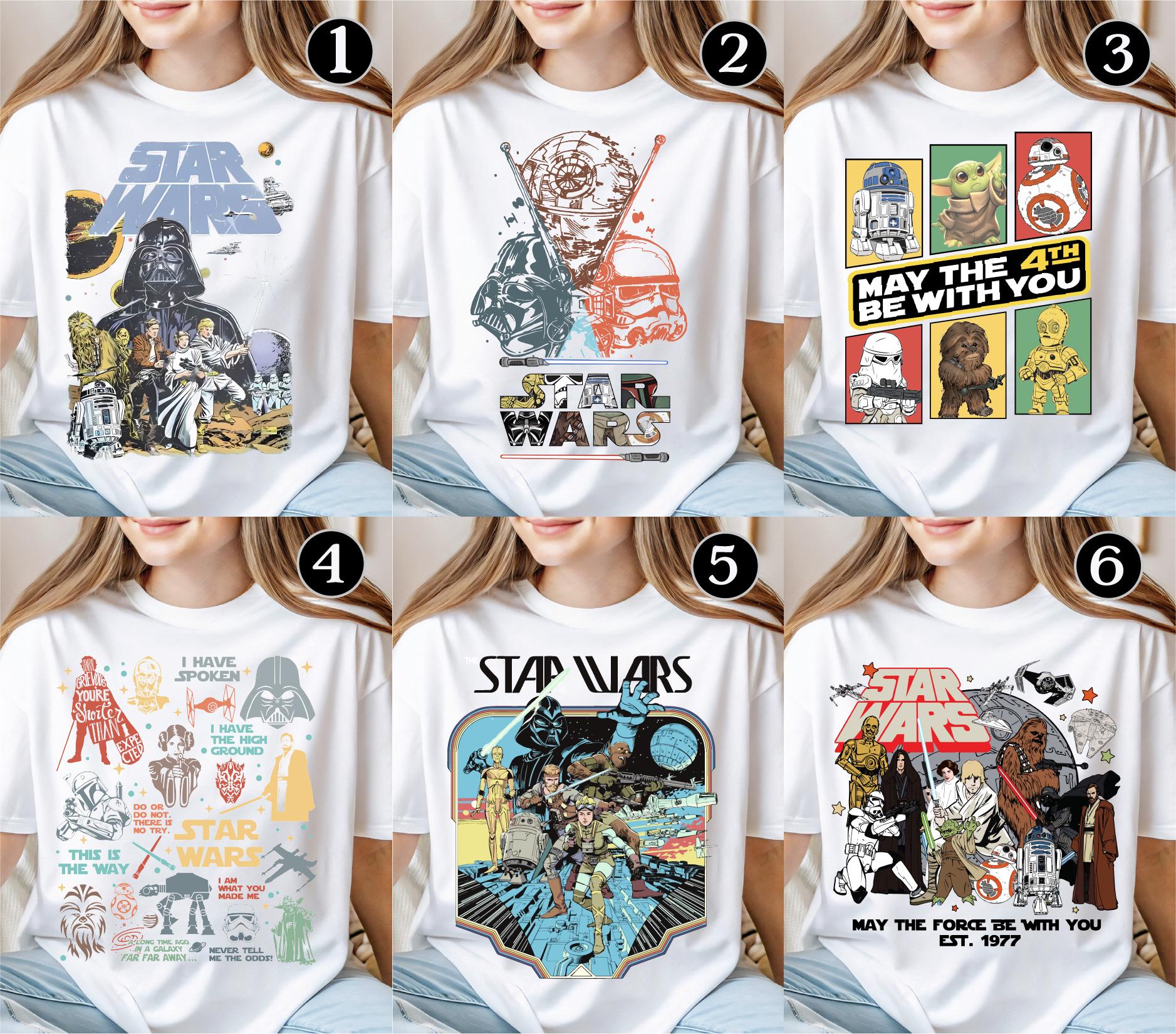 Star Wars T-shirt, May the Force Be With You Shirt, Galaxy's Edge