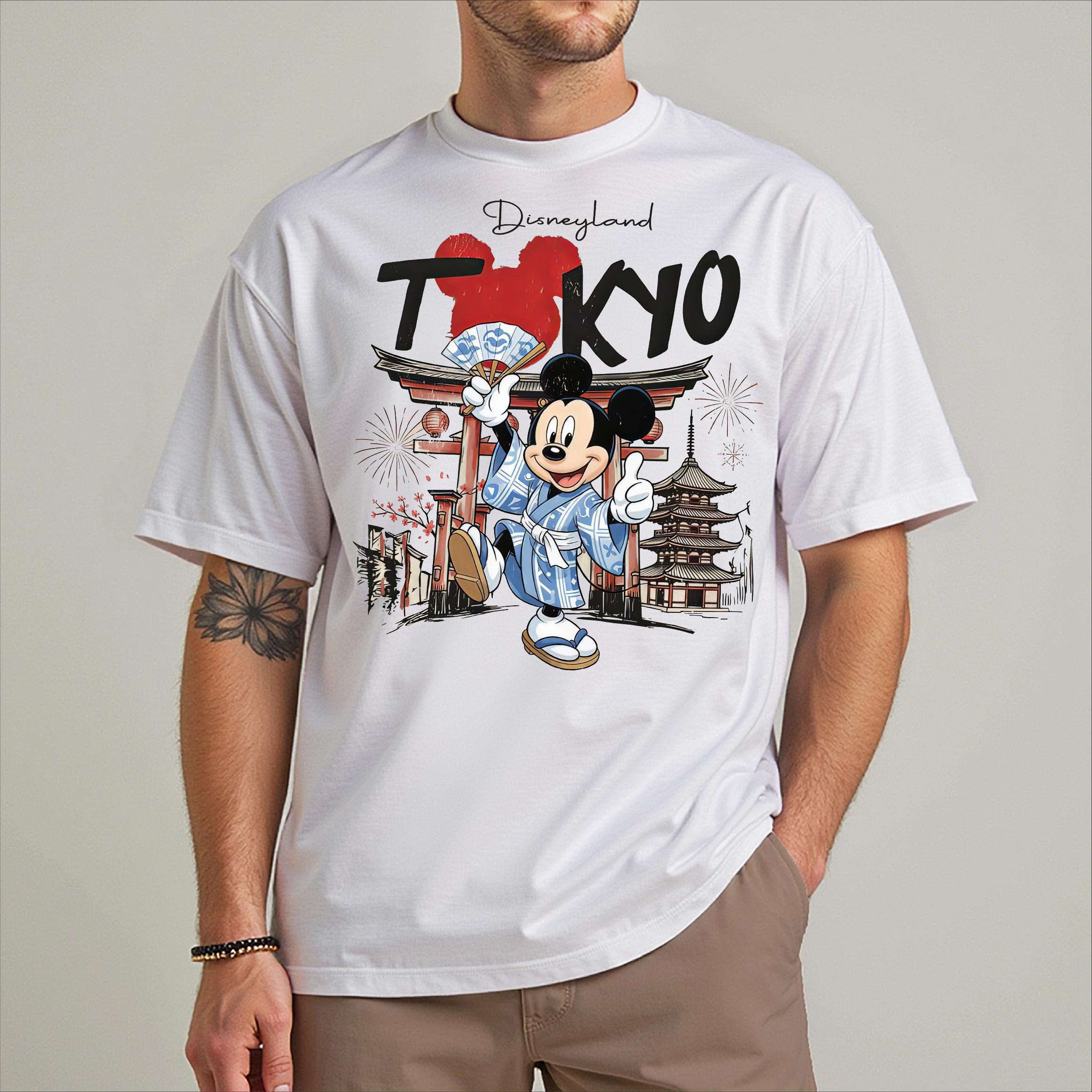 Disneyland Tokyo T-shirt, Mickey Mouse Tokyo Japan Shirt, Disney
