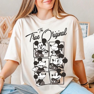 Disney The True Original Shirt, Disney Classic Mickey Mouse T-shirt, WDW Family Vacation Shirt, Disney Trip Shirt, Magic Kingdom Shirt