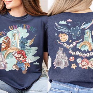Epic Universe T-shirt, Family Universe Park Trip 2025 Shirt, Orlando Park Epic Universe Tee, WDW Family Vacation Shirt, Disney Trip Shirt
