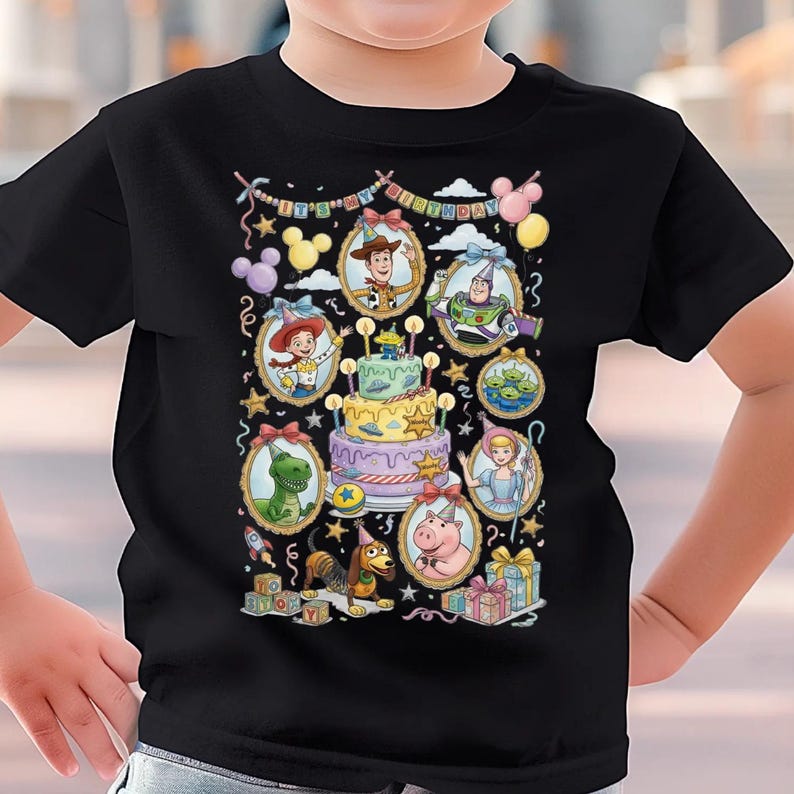 It's My Birthday T-shirt, Toy Story Birthday Shirt, Woody And Friends Birthday Sweatshirt, Disney Toy Story Sweater, WDW Family Vacation Tee