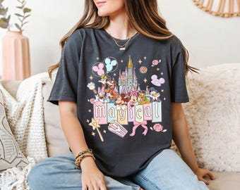 Magisch T-shirt, Disney magisch shirt, shirt WDW Family Vacay, Disney Mickey and Friends-T-shirt, shirt Disney magisch kasteel, shirt Disney-reis