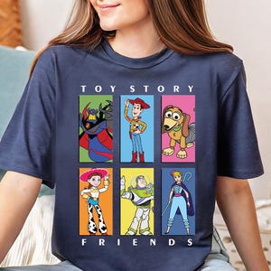 Toy Story T-Shirt, Disney Toy Story Friends Shirt, Dsiney Toy Story Tee, Woody And Friends Shirt, Dsineyland Vacation Shirt, Pixar Movie Tee