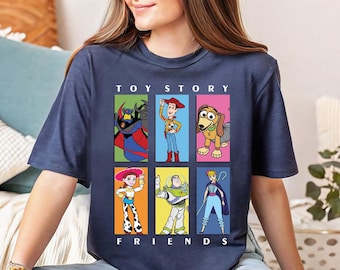 Toy Story T-Shirt, Disney Toy Story Friends Shirt, Dsiney Toy Story Tee, Woody And Friends Shirt, Dsineyland Vacation Shirt, Pixar Movie Tee