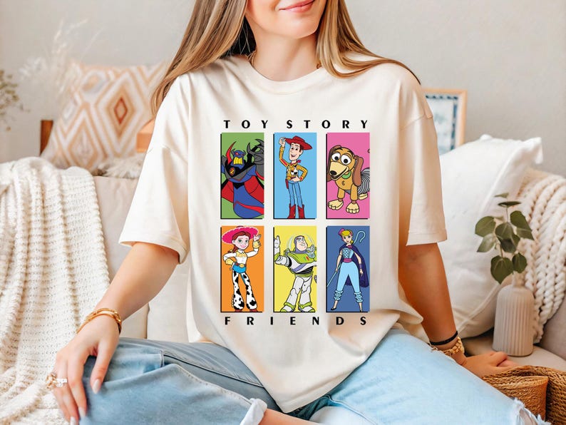 Toy Story T-Shirt, Disney Toy Story Friends Shirt, Dsiney Toy Story Tee, Woody And Friends Shirt, Dsineyland Vacation Shirt, Pixar Movie Tee