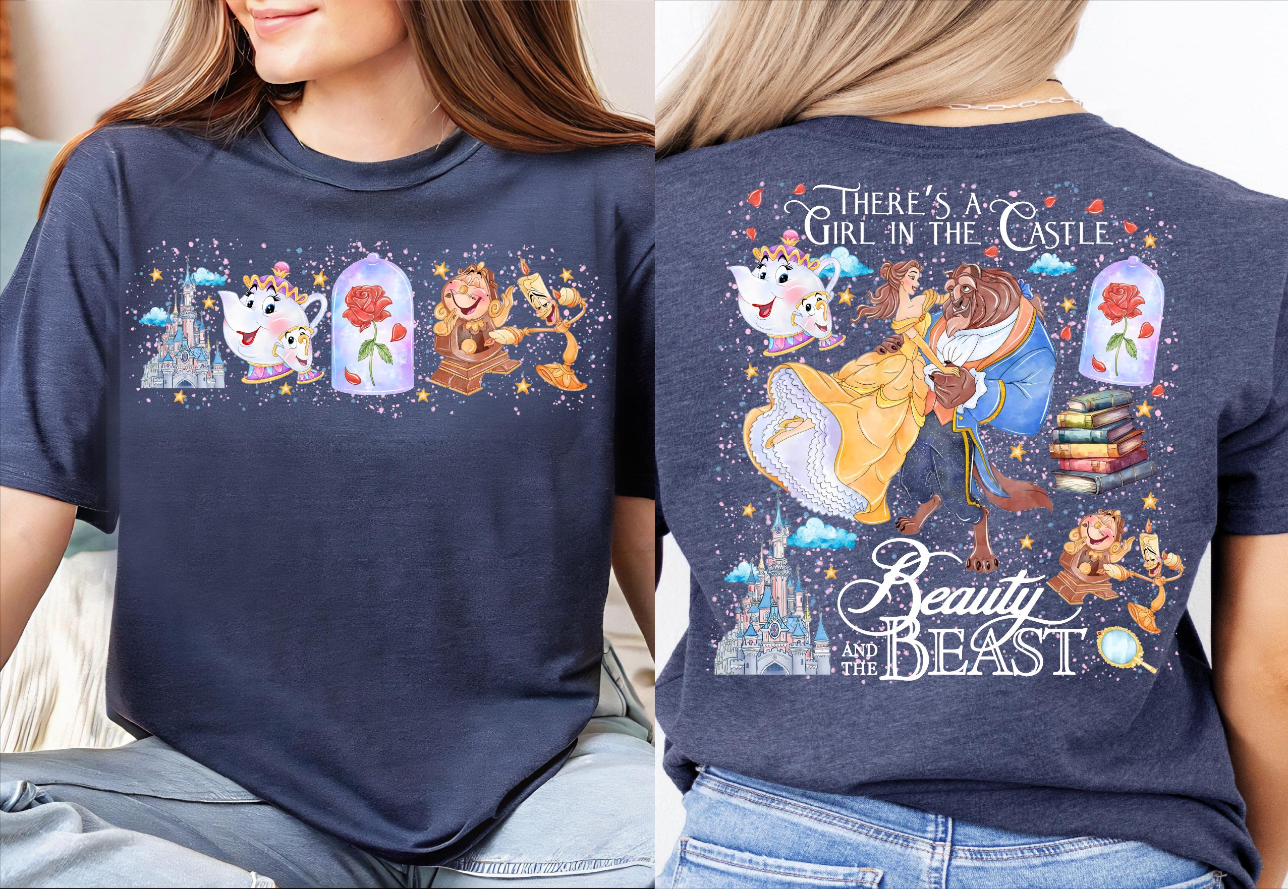 Beauty and the Beast Adult Shirts - Etsy