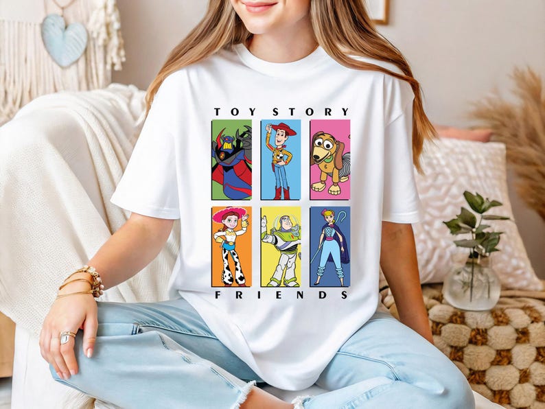 Toy Story T-Shirt, Disney Toy Story Friends Shirt, Dsiney Toy Story Tee, Woody And Friends Shirt, Dsineyland Vacation Shirt, Pixar Movie Tee