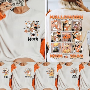 Disney Halloween Cruise Shirt, Halloween On The High Seas Shirt, Mickey And Friends Halloween Shirt, Spooky Season Cruise Line T-Shirt