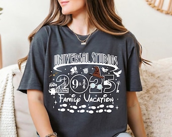 Universal Studios Shirt, Family Vacation 2025 Shirt, Universal Family Trip Tee, Universal Studios Group Shirt, Universal Studios Florida Tee