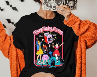 Easy Bake Coven T-shirt, Witchy Bake Shirt, Spooky Bake Tee, Spooky Season Shirt, Coven Magic Shirt, Witch Lover Shirt, Magic Bake Shirt