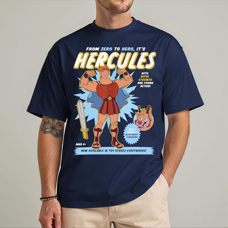 From Zero to Hero Hercules Shirt, Disney Hercules Shirt, Disneyland Trip Shirt, Hercules Greek Myth Shirt, Workout Shirt, Magic Kingdom Tee