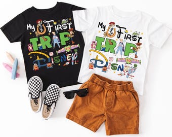 My First Trip To Disney T-shirt, Disney Toy Story Shirt, WDW Family Vacation Tee, Disney Trip 2025 Shirt, Disneyland Toy Story Toodler Shirt
