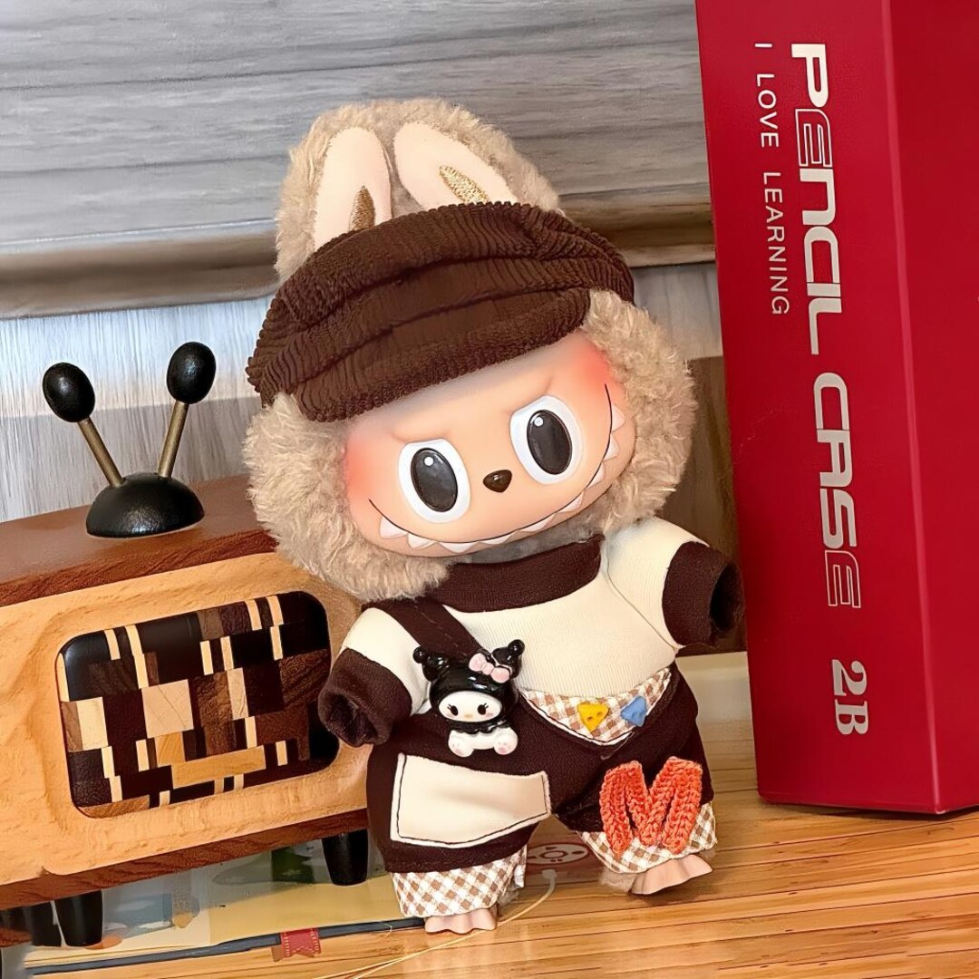 Labnubu Handmade Labubu Doll Clothes Chocolate Outfit Set Custom Fit for Pop ...