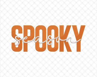 Spooky Season Halloween Embroidery Files | 5 Sizes Included