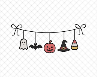 Halloween hanging Decor Embroidery, Feeling Witchy Embroidery Files | 5 Sizes Included
