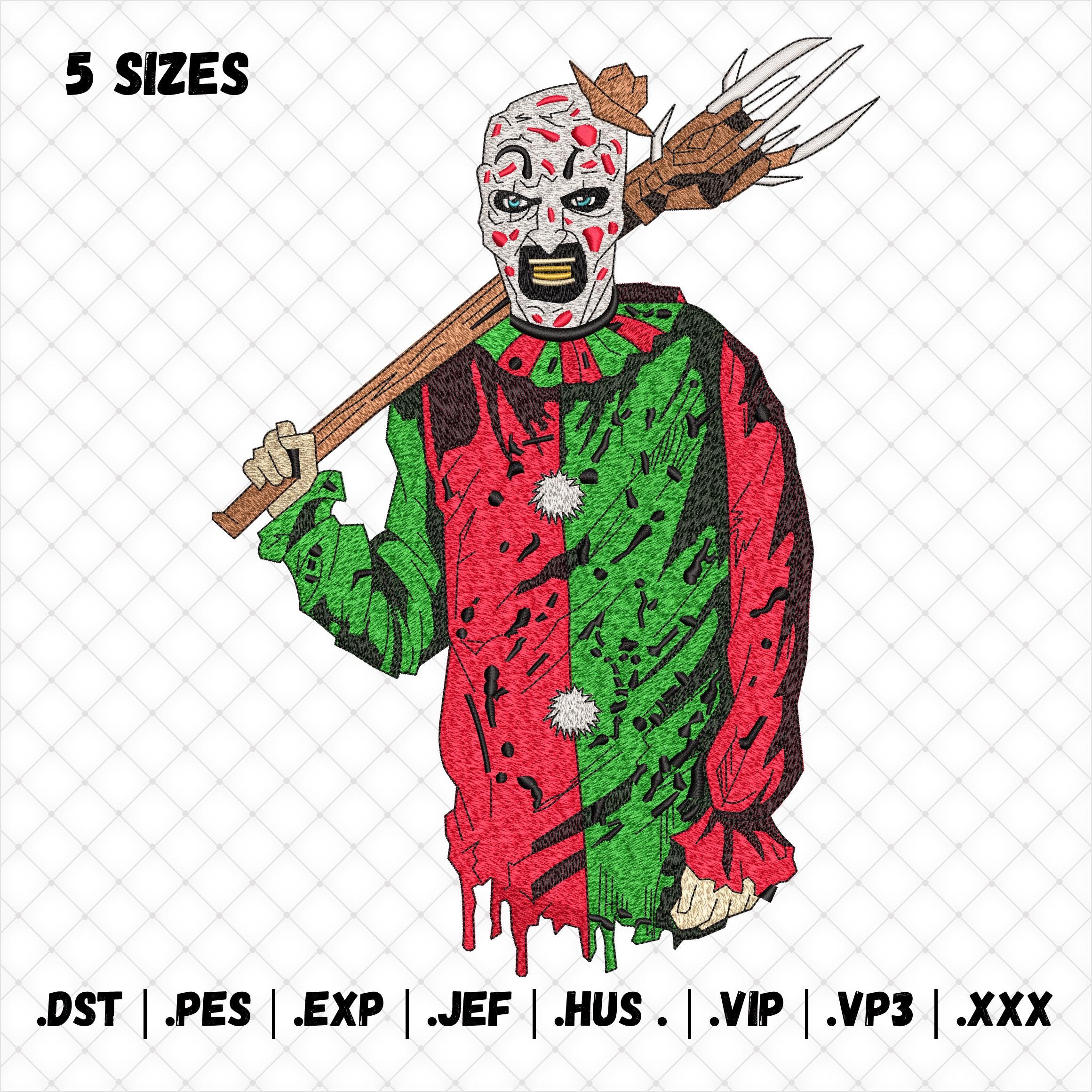 Terrifier Embroidery File - Etsy