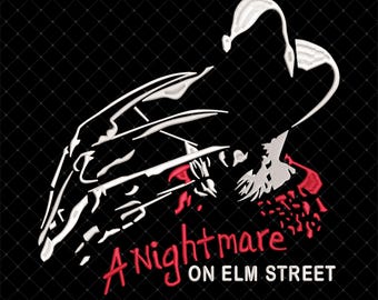 Halloween Horror Movies Killer Embroidery, Halloween Scary Killers Embroidery, Spooky Freddy Halloween Machine Embroidery Files. 5 Sizes