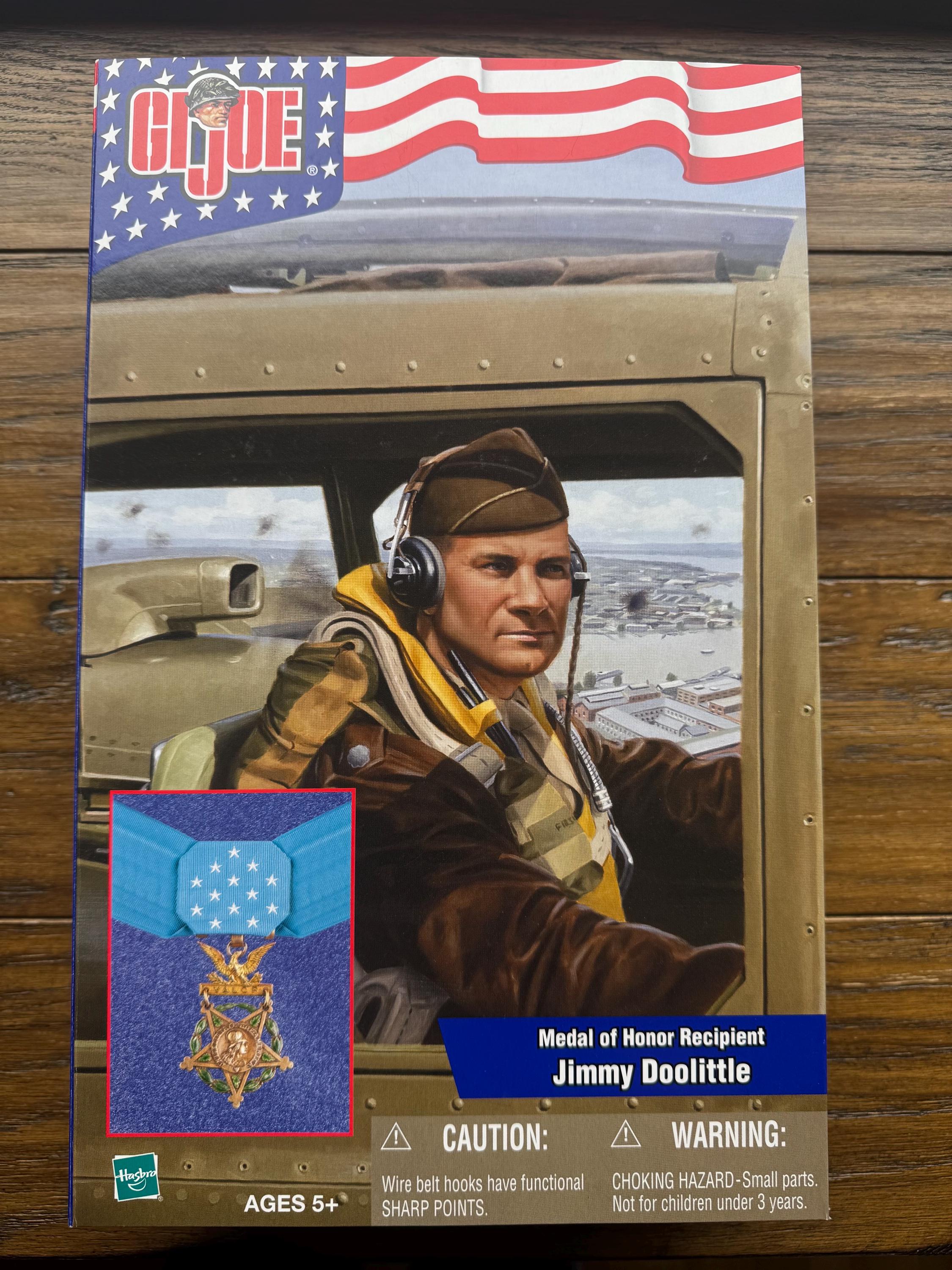 GIジョー　ジミー・ドゥリトル JIMMY DOOLITTLE 12 Inch GI Joe- Jimmy Doolittle Medal of Honor Recipient - Etsy Canada