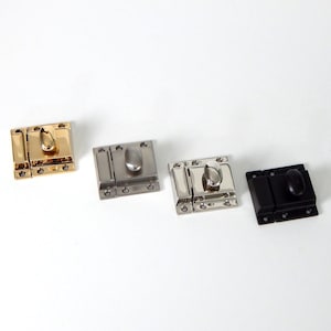 Large Cabinet Latch. Solid Brass Construction. Available in Various Finishes