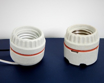 Medium Base Porcelain Sign Socket Receptacle