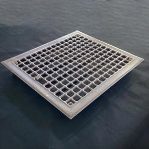 Antique Steel Heat Floor Register
