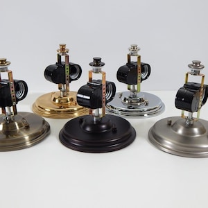 Mid-Century Style Semi-Flush Cluster Socket Center Post Ceiling Light Fixture