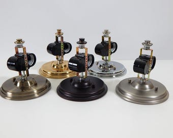 Mid-Century Style Semi-Flush Cluster Socket Center Post Ceiling Light Fixture