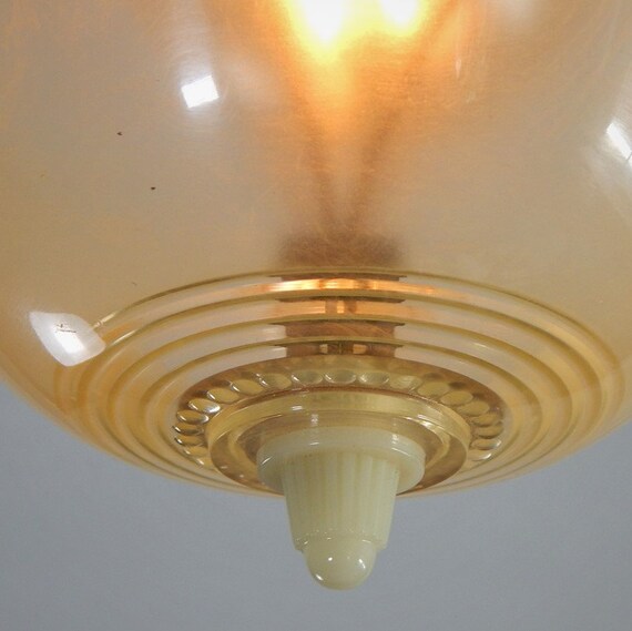 Vintage Plastic Flush Mount Ceiling Light Fixture Vintage Plastic Flush Mount Ceiling, Plastic Ceiling Light Fixtures Flush Mount
