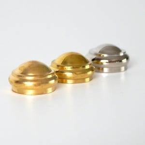 1/8 IP F Tap Solid Brass Finial / Cap for Lighting/Lamp parts.
