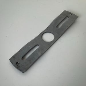 Wide Steel Crossbar Mounting Bracket for Ceiling & Wall Fixtures