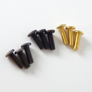 8/32 Lot of 3 Thumb Screw Shade Holder 1/2 Inch Lighting Parts