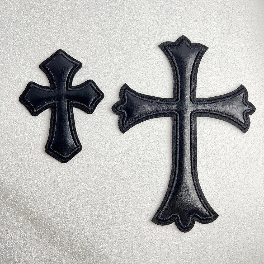 Chrome Hearts Cross Leather Patch - Etsy Chrome Hearts Cross Leather Patch - Etsy
