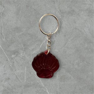 seashell keychain