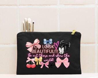 Travel Makeup Case | Stylish Cosmetic Bag Organizer | Essential Storage for Travel & Gifts for Her