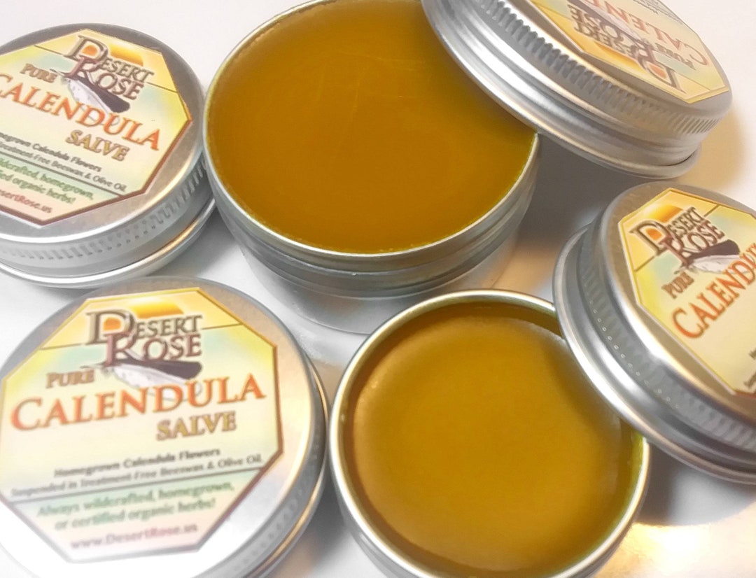 Pure Calendula Salve: .5 or 1 Fl Oz Organically Homegrown - Etsy