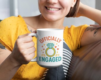 Officiellt förlovad kaffemugg: Förlovningspresent