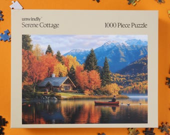 Serene Cottage Jigsaw Puzzle - 1000 Pieces