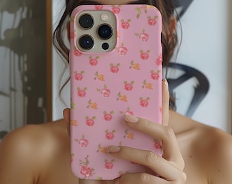 Pink Rose Phone Case: Floral Design for iPhone, Galaxy, Pixel