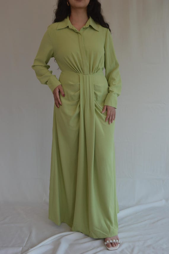 long flowy graduation dress Graceful Drape Abaya Dress, Floor-Length Gown, Modest Special Occasion Outfit, Ramadan Eid Abaya, Evening cute graduation dresses
