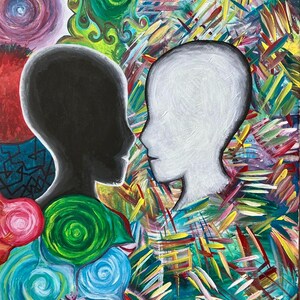 Universel : Acrylique sur toile fait main, art italien, art contemporain peinture faite main, original, art moderne
