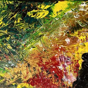 Observateurs : Acrylique sur toile fait main, art italien, art contemporain peinture faite main, original, art moderne