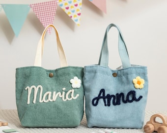 Bolso personalizado con nombre para niños, bolso de mano personalizado para niños pequeños, bolso de viaje para niños, bolso de postre para niños, regalos de Navidad personalizados para niños
