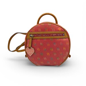 Dooney & Bourke Mini Pink Backpack Logo Dooney bourke mini pink - Gem main image 3