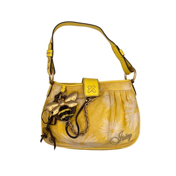 Vintage Yellow Juicy Couture Bumble Bee Daisy Dream Designer